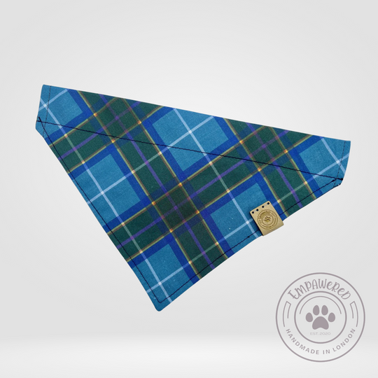 Isle of Man Tartan Pets Neck Accessories | Pets Bandana | Bowties and Ties