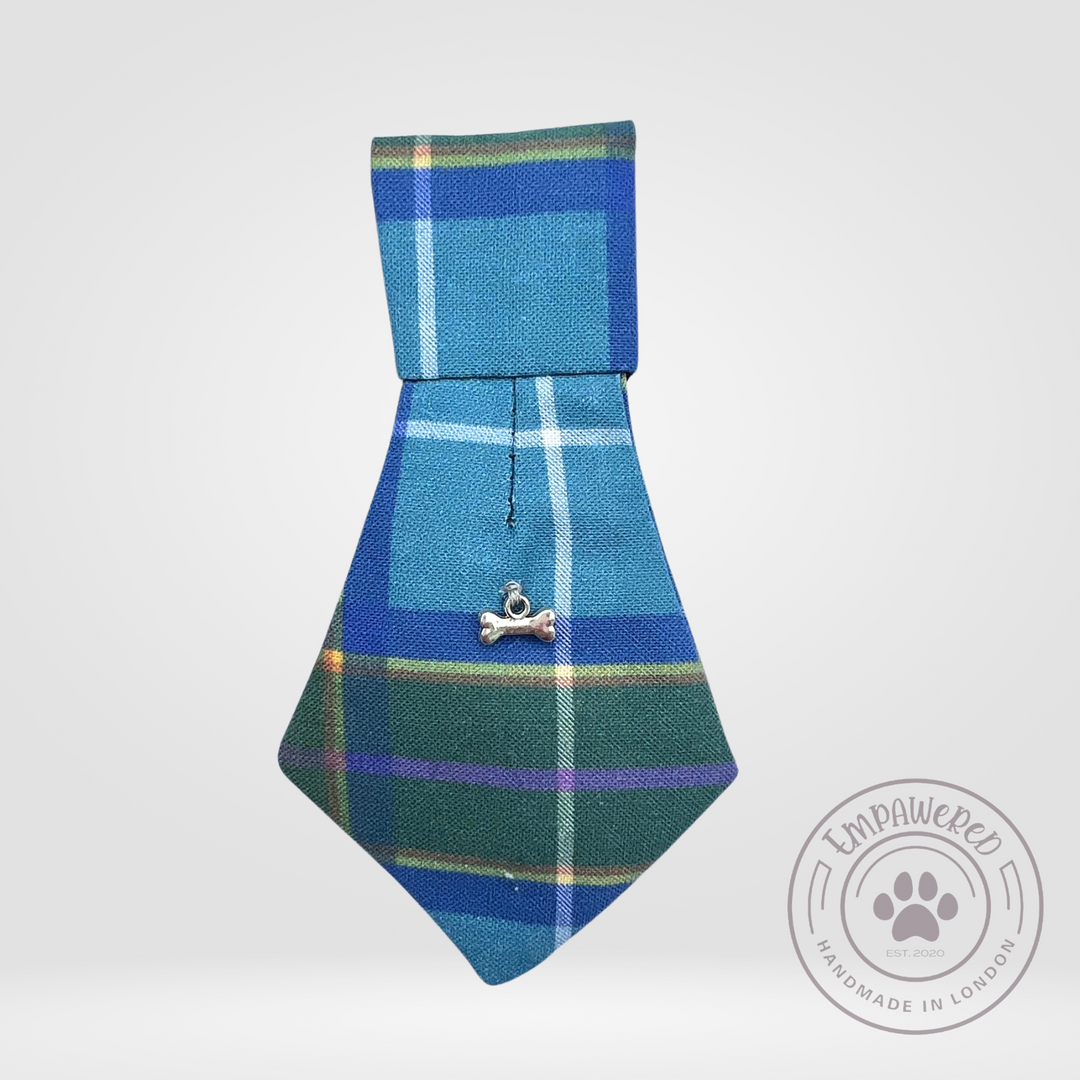 Isle of Man Tartan Pets Neck Accessories | Pets Bandana | Bowties and Ties